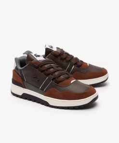 Sneakers Outdoor T-Clip Winter Homme En Cuir | Lacoste Sale