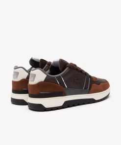 Sneakers Outdoor T-Clip Winter Homme En Cuir | Lacoste Sale