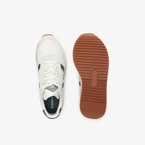 Sneakers Partner Retro Femme En Cuir | Lacoste Fashion