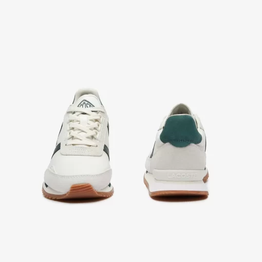 Sneakers Partner Retro Femme En Cuir | Lacoste Fashion