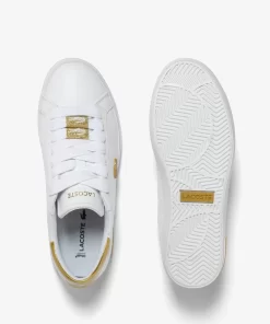 Sneakers Powercourt 2.0 Femme En Cuir | Lacoste Best Sale