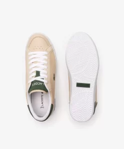 Sneakers Powercourt Femme En Cuir | Lacoste Shop