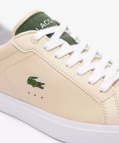 Sneakers Powercourt Femme En Cuir | Lacoste Shop