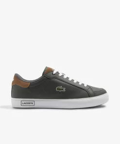 Sneakers Powercourt Homme En Cuir | Lacoste Best