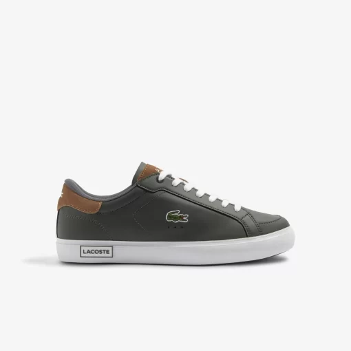 Sneakers Powercourt Homme En Cuir | Lacoste Best