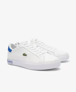 Sneakers Powercourt Homme En Cuir | Lacoste Fashion