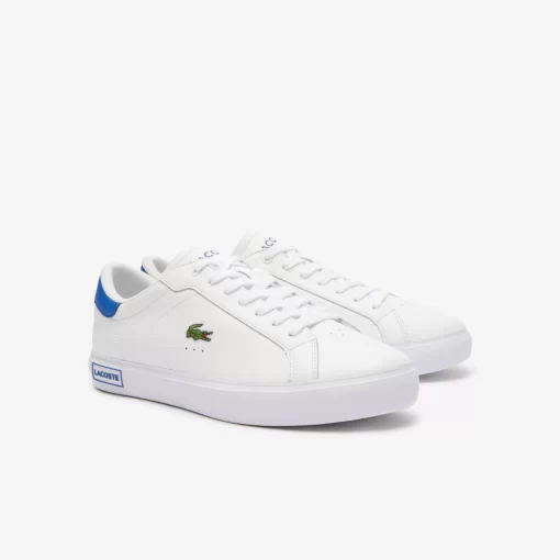 Sneakers Powercourt Homme En Cuir | Lacoste Fashion