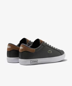 Sneakers Powercourt Homme En Cuir | Lacoste Best