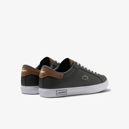 Sneakers Powercourt Homme En Cuir | Lacoste Best