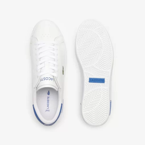 Sneakers Powercourt Homme En Cuir | Lacoste Fashion