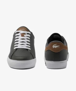 Sneakers Powercourt Homme En Cuir | Lacoste Best