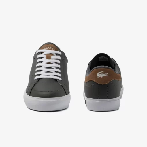 Sneakers Powercourt Homme En Cuir | Lacoste Best