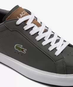 Sneakers Powercourt Homme En Cuir | Lacoste Best