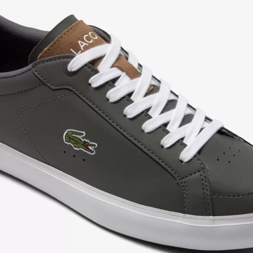 Sneakers Powercourt Homme En Cuir | Lacoste Best