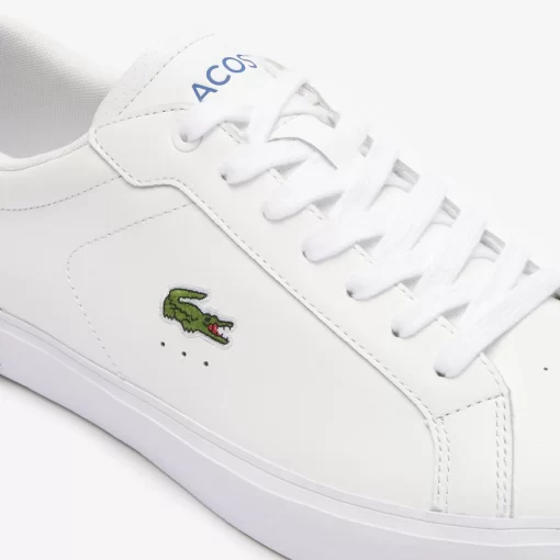 Sneakers Powercourt Homme En Cuir | Lacoste Fashion