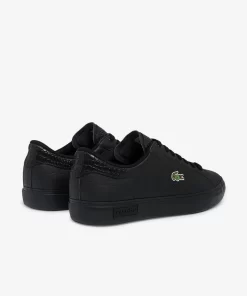 Sneakers Powercourt Homme En Cuir Brun | Lacoste Shop