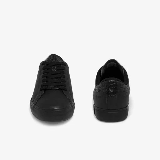 Sneakers Powercourt Homme En Cuir Brun | Lacoste Shop