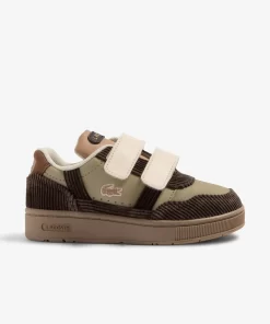 Sneakers T-Clip Bebe En Cuir Velours | Lacoste Flash Sale