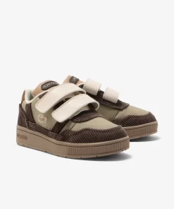 Sneakers T-Clip Bebe En Cuir Velours | Lacoste Flash Sale