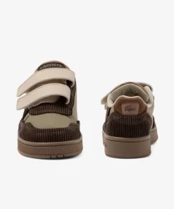 Sneakers T-Clip Bebe En Cuir Velours | Lacoste Flash Sale