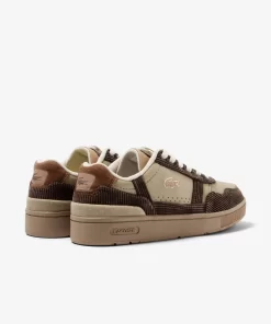 Sneakers T-Clip Enfant En Cuir Velours | Lacoste Outlet