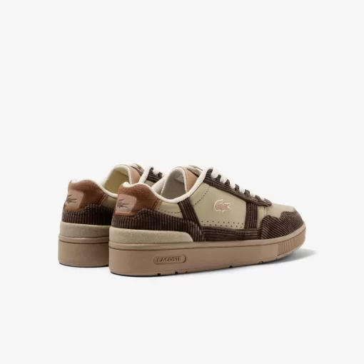 Sneakers T-Clip Enfant En Cuir Velours | Lacoste Outlet