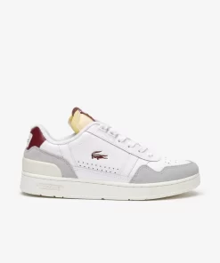 Sneakers T-Clip Femme Avec Details En Cuir | Lacoste Discount