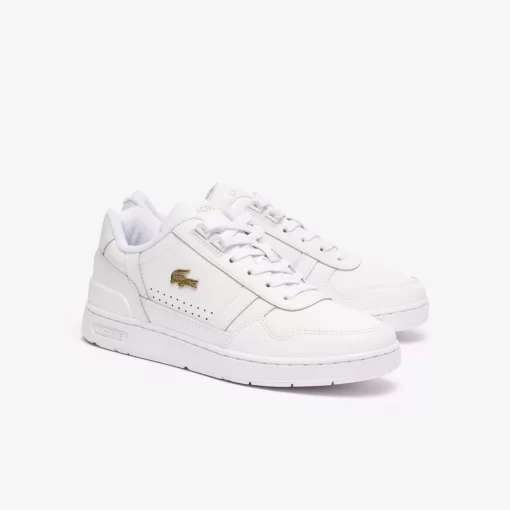 Sneakers T-Clip Femme En Cuir | Lacoste Flash Sale