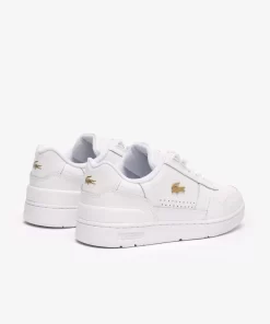 Sneakers T-Clip Femme En Cuir | Lacoste Flash Sale