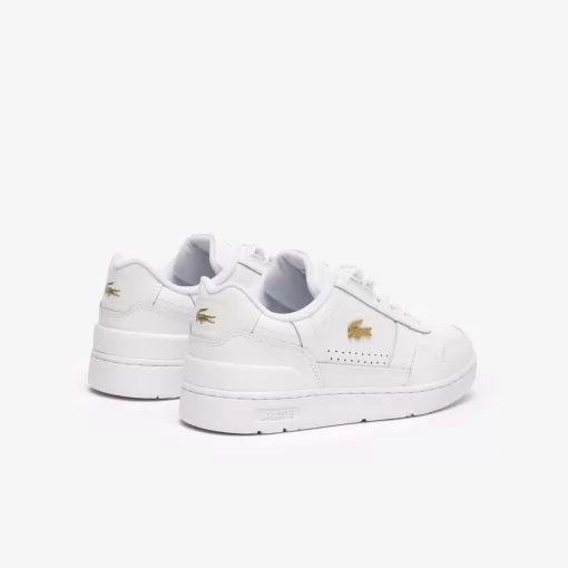 Sneakers T-Clip Femme En Cuir | Lacoste Flash Sale