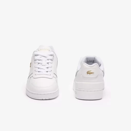 Sneakers T-Clip Femme En Cuir | Lacoste Flash Sale