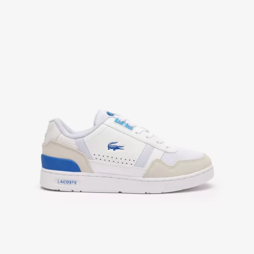 Sneakers T-Clip Femme En Cuir Avec Detail Au Talon | Lacoste Best Sale