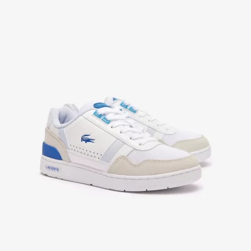 Sneakers T-Clip Femme En Cuir Avec Detail Au Talon | Lacoste Best Sale