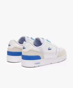 Sneakers T-Clip Femme En Cuir Avec Detail Au Talon | Lacoste Best Sale