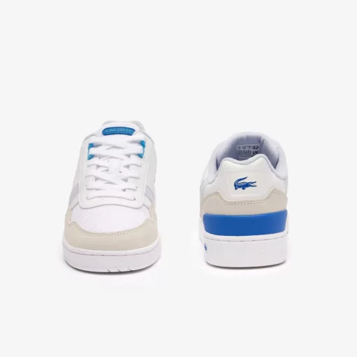 Sneakers T-Clip Femme En Cuir Avec Detail Au Talon | Lacoste Best Sale