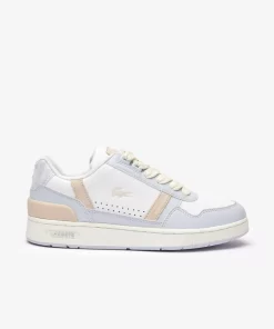 Sneakers T-Clip Femme En Cuir Avec Monogramme | Lacoste Online