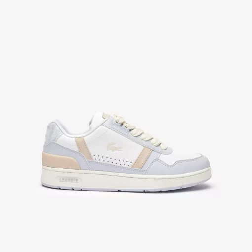 Sneakers T-Clip Femme En Cuir Avec Monogramme | Lacoste Online