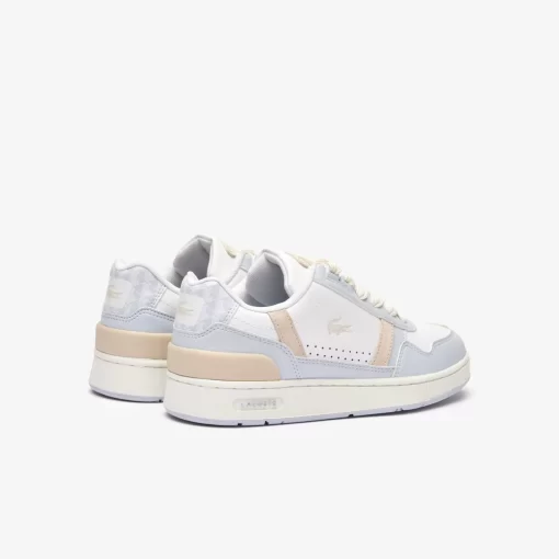 Sneakers T-Clip Femme En Cuir Avec Monogramme | Lacoste Online