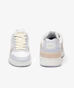 Sneakers T-Clip Femme En Cuir Avec Monogramme | Lacoste Online