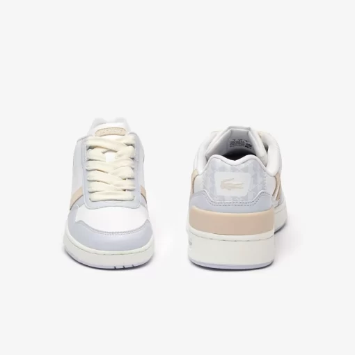 Sneakers T-Clip Femme En Cuir Avec Monogramme | Lacoste Online