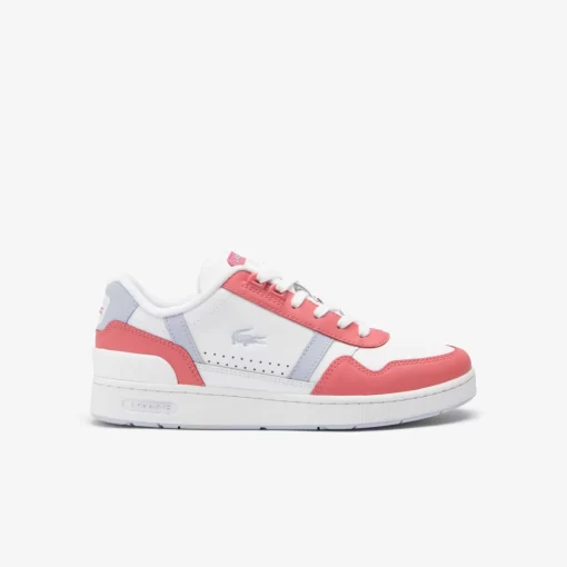 Sneakers T-Clip Femme En Cuir | Lacoste Outlet