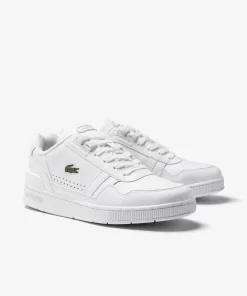 Sneakers T-Clip Femme En Cuir | Lacoste Clearance