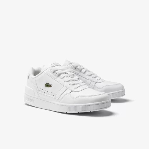 Sneakers T-Clip Femme En Cuir | Lacoste Clearance