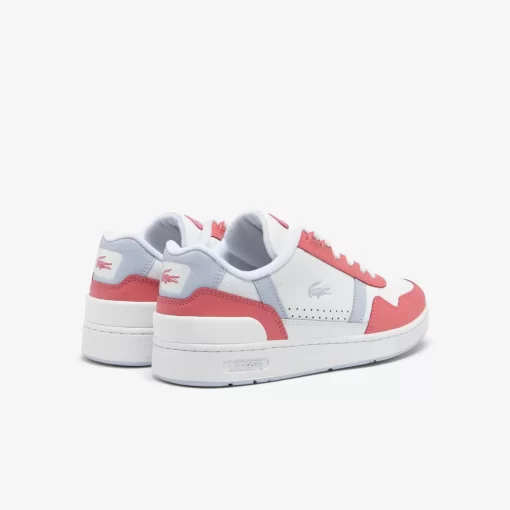 Sneakers T-Clip Femme En Cuir | Lacoste Outlet