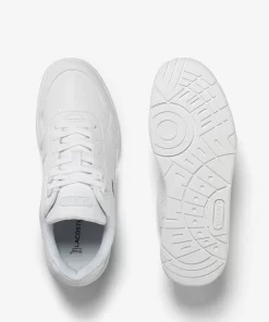 Sneakers T-Clip Femme En Cuir | Lacoste Clearance