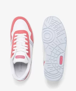 Sneakers T-Clip Femme En Cuir | Lacoste Outlet