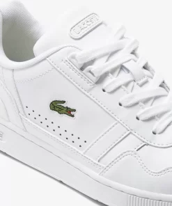 Sneakers T-Clip Femme En Cuir | Lacoste Clearance