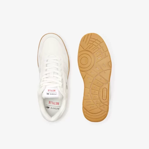 Sneakers T-Clip Femme X Netflix En Cuir | Lacoste Discount