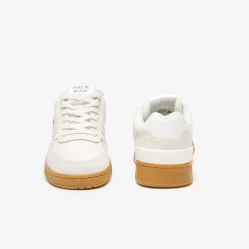 Sneakers T-Clip Femme X Netflix En Cuir | Lacoste Discount