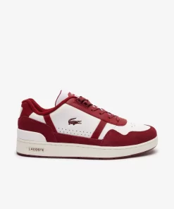 Sneakers T-Clip Homme En Cuir Avec Languette Siglee | Lacoste Store